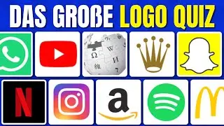 Das große LOGO QUIZ | Kannst du 100 bekannte Logos erraten?
