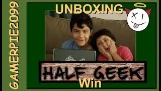Unboxing Half Geek Win