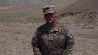 Conducting obstacle clearing training 1