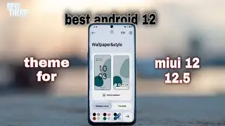 Android 12 miui theme best #miui #android12  #bestmiuitheme