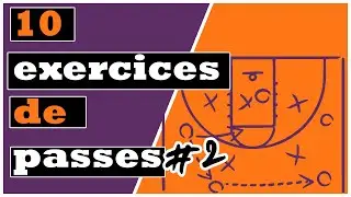 10 EXERCICES de BASKET : la passe #2