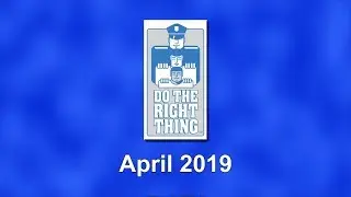Do The Right Thing Fort Mill, SC Schools - April 2019