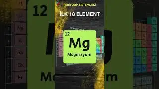 Periyodik Sistemde İlk 18 Element