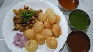 #Myhasbandfavoritedish #threecolourspanipuri #indianskifavorite #spicyandtasty #indiandinner 