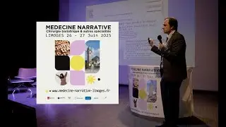 Congrès Médecine Narrative Limoges, conférence PROM et CROM introduction, Marius Nedelku, Toulon