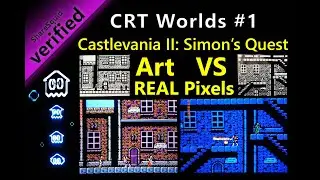 Art vs. Real Pixels #1 - Castlevania II: Simon's Quest