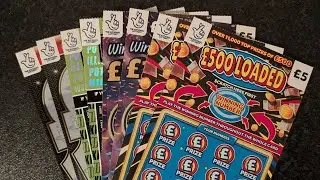 &pound;40 Mix of &pound;5 Allwyn UK National Lottery Scratch Cards