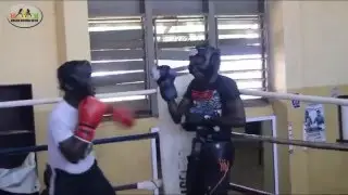 Emmanuel Tagoe Spars With Sherif Quaye