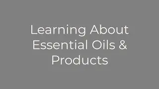 Learning About InTune Essential Oil