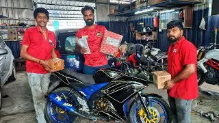 YAMAHA R15 V1 Full Engine Rebuild | Spares Imported from Indonesia | 360 Automotive | ARK Diaries