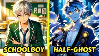 A SCHOOL BOY FROM THE REAL WORLD BECAME A HALF-GHOST | Manhwa Recap