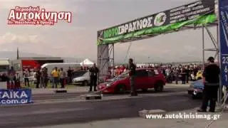 Honda CRX Turbo (Kousteridis) vs Honda Civic EG Turbo (Freddy)
