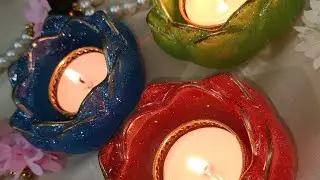 Tutorial Video of Lotus T-Light Candle Holders ✨🪷🕯️