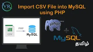 Import CSV File into MySQL using PHP in Tamil