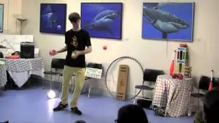 Trevor Pearson bounce-juggling, December 2012
