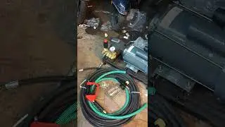 350 BAR TRIPLEX PLUNGER PUMP WITH 3 HP MARATHON MOTOR SET UP 🔥🤯 WHATSAPP FOR ORDER ☎️ 9726255752 ☎️