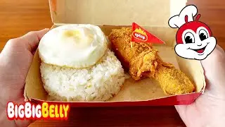 Jollibee ChickenJoy Garlic Rice | Day 1 Of Eating Jollibee Breakfast
