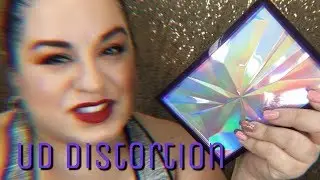 Urban Decay Distortion Palette | Swatches | Playing with Duochromes!