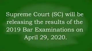 LIST: 2019 Bar Exams results/passers
