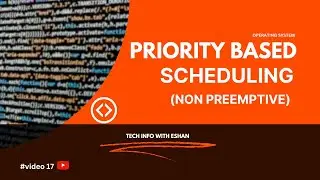 Priority Based Scheduling (Non Preemptive) | OS |How to prepare for GATE Computer Science |By Eshan