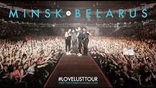 Thirty Seconds To Mars LOVE LUST TOUR MINSK МИНСК 04 04 2015