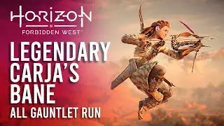 Horizon forbidden West Indonesia | All Gauntlet Run to get Legendary Weapon 'The Carja's Bane'