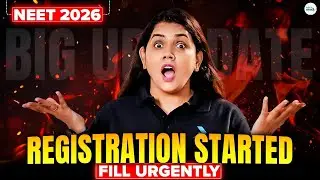 NEET 2026🚨 | Registration Started Fill Urgently | Don&rsquo;t Miss ❌ | Dr.Shipra Tiwari