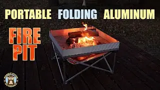 Pop-Up Fire Pit Review - Portable Aluminum Fire Pit