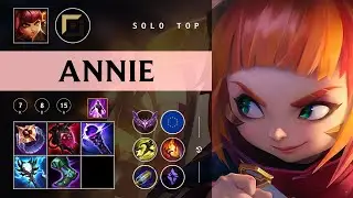 Annie Top vs Rumble - EUW Master Patch 26.02