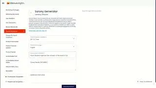 Manuscripts.ai - How To Run A Survey Generator Report Via AI Tools?