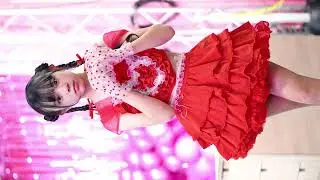 【スロー動画📽️/4K】天神娘 ／ #ののりこ (野々下璃子)  with 赤いドレス 👗【ロング版】