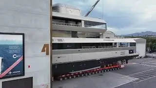 Witness the Elegance: Admiral Armani Megayacht Makes Grand Entrance!