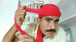 ब्राह्मण  समाज में मेवाड़ी पगड़ी कैसे बांधते है?आओ सीखें।।जय एकलिंग जी री।।