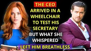 The CEO Arrived in a WHEELCHAIR to Test His Secretary — But What She Whispered Left Him Breathles