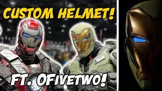 Building a CUSTOM Iron Man Helmet for OFiveTwo!!!