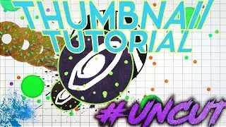 HOW TO MAKE AGARIO THUMBNAIL|FOR FREE|2016|