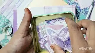 Journaling With Me Asmr Vintage Butterfly Sticker 🦋 Scrapbook 💕✨️