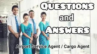 Questions and Answers| Airport service agent/Cargo Agent| SriLankan Airlines| General Knowledge🦚🌍✈️💙