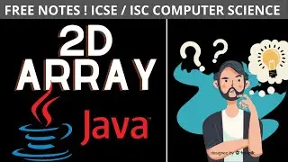 What is 2d Array ?  Insertion , Travelling and Printing in JAVA , simplest explanation !