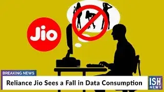 Reliance Jio Sees a Fall in Data Consumption