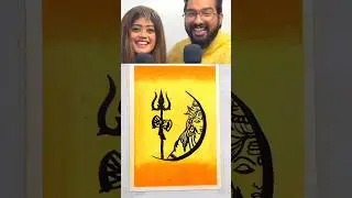 Shiva tandav stotram | Har Har Mahadev 🙏🚩🙏 Sachet Parampara #shorts #art