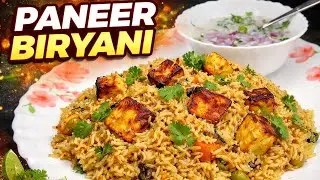 Paneer Biryani Recipe | Easy Paneer Biryani at Home | Breakfast or Lunch Recipe | Organic Kitchen