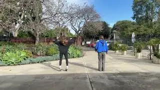 Newsies Audition Dance reverse angle