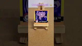 #93 Haunter Pokemon Artbox Sticker 1999 #artbox #nintendo #pokemon #haunter #pok&eacute;mon #sticker