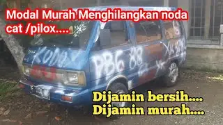 Dijamin murah & aman....solusi menghilangkan noda cat pada mobil