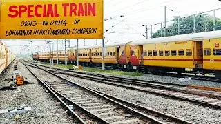 🚂 Kurla Express Train Journey | Erode to Ksr Bengaluru | Scenic Train Route On Salem To Dharmapuri.