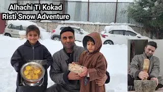 Snow Main Special  Dish Banayi | Alhachi Ti Kokad Risti 