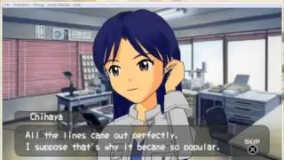 Idolmaster SP Missing Moon Partly Eng Patched Chihaya Post Rank B Event
