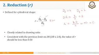 03_04_P2 Drawing Ratio and Reduction in Deep or Cup Drawing