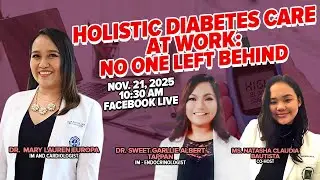 HOLISTIC DIABETES CARE AT WORK: NO ONE LEFT BEHIND